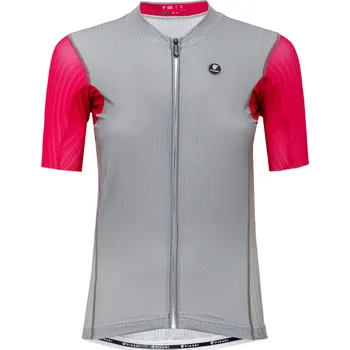cyklistický dres Dámský dres PISSEI Sanremo Donna Grigio/Rosso M