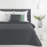 PŘEHOZ NA POSTEL LEN 220X240 CM GRAFITOVÝ