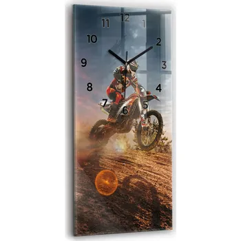 Hodiny Nástěnné hodiny Wallfluent modré 30 cm