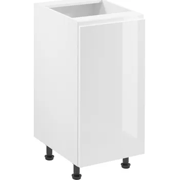 Kuchyňská linka Kuchyňská dolní skřínka ASPEN D40 - Levá, Bílá/Bílý lesk