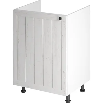 Kuchyňská skříňka Kuchyňská dolní skřínka PROWANSJA D60Z - Levá, Bílá/Borovice Andersen