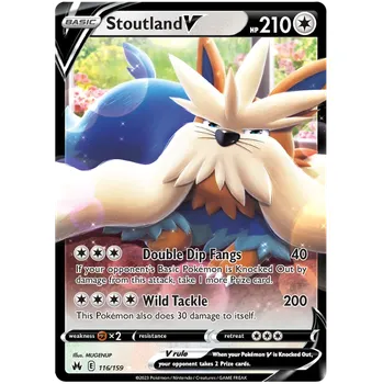 Karetní hra Pokémon TCG Stoutland V 116/159