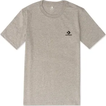 Dámské oblečení converse STANDARD FIT LEFT CHEST STAR CHEV EMB TEE Unisex tričko XXL 10023876-A05