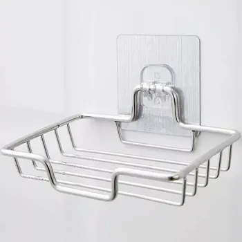 Mýdlenka Nerezový držák na mýdlo nalepovací