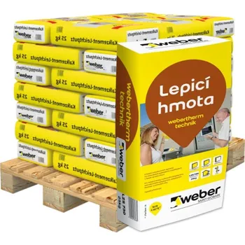 Omítka Webertherm technik lepicí a stěrková hmota 750kg (1 paleta)