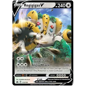 Karetní hra Pokémon TCG Regigigas V 113/159