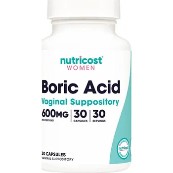 Fitness strava Nutricost Boric Acid Capsules 30 kapslí