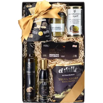 Dárkový potravinový koš Delikatesy.online - Dárkový balíček Milujeme lanýže