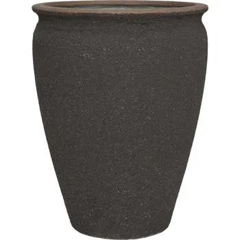 Květináč Artemis Umber Brown S - Ø 42 cm / V 58 cm