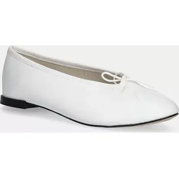 Dámské baleríny Kožené baleríny Marine Serre Lilouh Soft Nappa MS x Repetto, 36, bílá, 00X