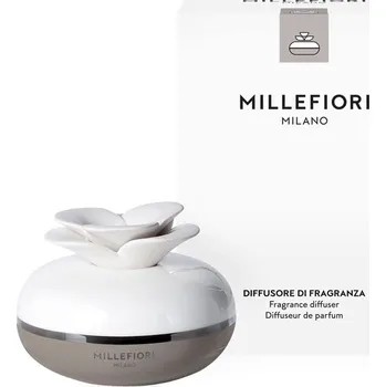 Millefiori Milano Air Design Difuzér/květina pro náplň 300 ml/holubí šedá 317 gram