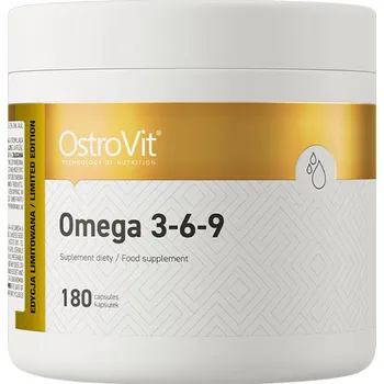 Fitness strava OstroVit Omega 3-6-9 180 kapslí