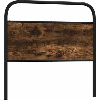 Čelo postele dub sonoma 100 cm ocel a kompozitní dřevo