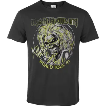 Pánské tričko Tričko metal pánské Iron Maiden - Killer Stour 81 - AMPLIFIED - ZAVE210C50 - XL