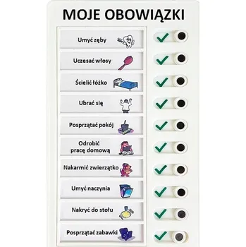 Obraz Motivační tabulka Kidesa, plastová, bílá, 12 x 20 cm