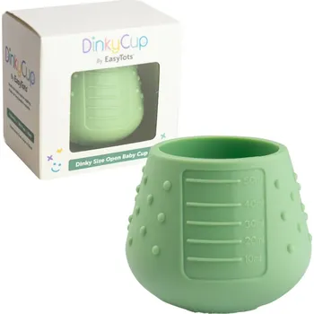 Učíčí hrneček ze silikonu Tidy Tot - Dinky cup Green