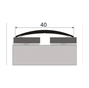 přechodová lišta PŘECHODOVÉ A SCHODOVÉ PROFILY HLINÍKOVÉ - Přechodová lišta samolepicí 40mm dekor dřevo 270 cm(možnost na výběr z více barev)- na vyžádání'