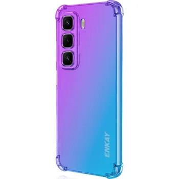 Pouzdro na mobilní telefon Enkay Shield Infinix Hot 50 Pro+ Barva: Modrá