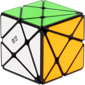 Hlavolam Axis Cube QiYi Černá s barevnými plastovými dílky