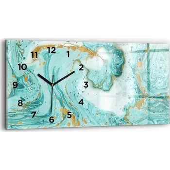 Hodiny Nástěnné hodiny Wallfluent černé 60 cm