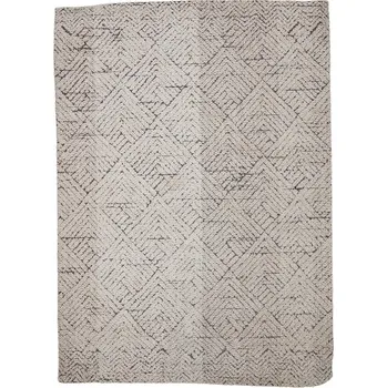 Krémový koberec s příměsí bavlny 150x210 cm Saxo – Bloomingville ID_1725644