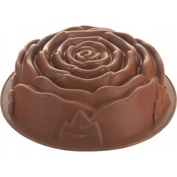 Forma na pečení SILIKONOVÁ FORMA na pečení bábovky RŮŽE, forma na bábovku