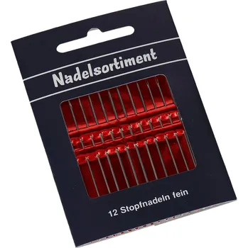 Galanterie Jehly stramín ostré 12 ks na kartě