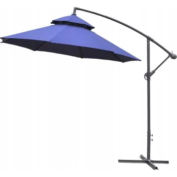 Stínicí technika Klasický slunečník AGA modrý 250 x 250 cm