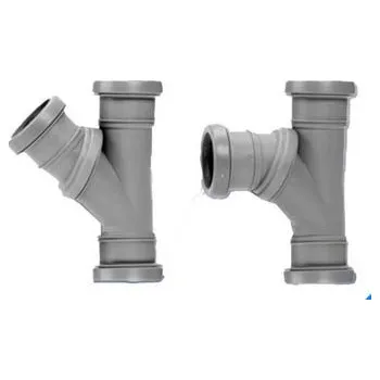 Kanalizační potrubí Nývlt Univerzální přestav. odbočka 2 hrdla 45°-90° DN50/50