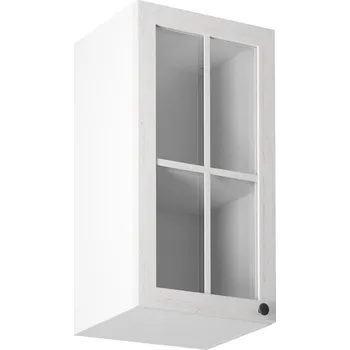Kuchyňská skříňka Kuchyňská horní skřínka PROWANSJA G40S - Levá, Bílá/Borovice Andersen