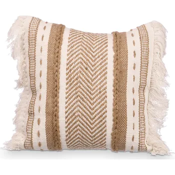 Dekorativní polštářek Giftdecor Polštář s třásněmi OLEA, 45 x 45 cm