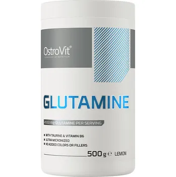 Aminokyselina OstroVit glutamine 500 g Příchuť: citron