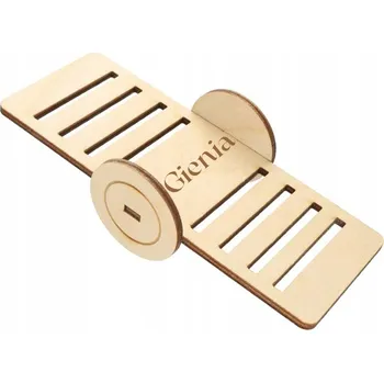 HOUPAČKA PRO KŘEČKA A MYŠI DŘEVĚNÁ S JMÉNEM MAZLÍČKA HRAČKA PRO HLODAVCE