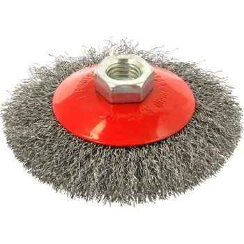 Brusný kotouč GEKO nářadí Miskový kartáč (ocelový) - 100 x M14 100 mm