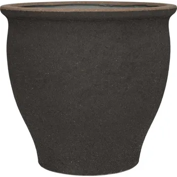 Květináč Poseidon Umber Brown S - Ø 42 cm / V 38 cm