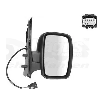 Auto zrcátko Vnější zpětné zrcátko VAN WEZEL 1612808