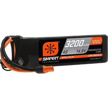RC model letadla Spektrum Smart LiPo 14.8V 3200mAh 100C IC3