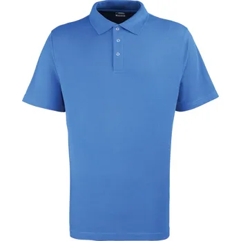 Pánské tričko Premier Workwear Pánská sportovní polokošile PR610 Royal -ca. Pantone 286 XS