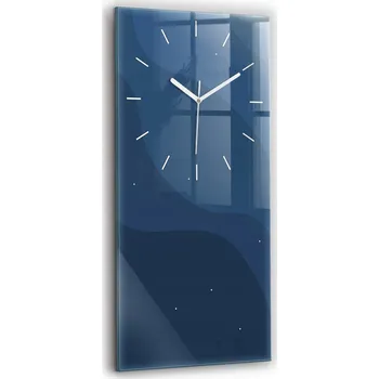 Hodiny Nástěnné hodiny Wallfluent modré 30 cm