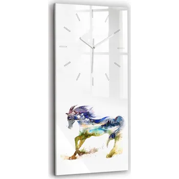 Hodiny Nástěnné hodiny Wallfluent modré 30 cm