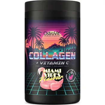 Kloubní výživa Ostrovit Collagen + vitamin C 400 g Příchuť: Miami Vibes