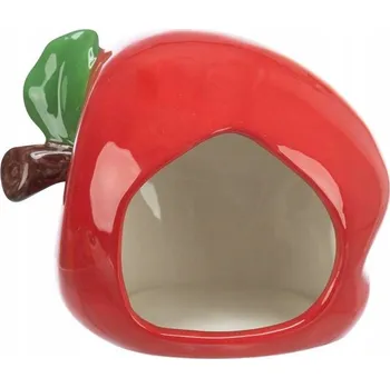 TRIXIE Domeček pro křečky/myši ve tvaru jablka 13 x 10 x 10 cm