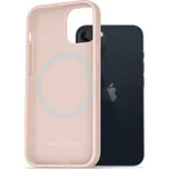 Kryt na mobil AlzaGuard Silicone Case Compatible with Magsafe pro iPhone 13 růžový