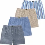 FANNIFEN Trenýrky s klasickou gumou PE-408B 4ks v balení Barva: Mix, Velikost: 6XL