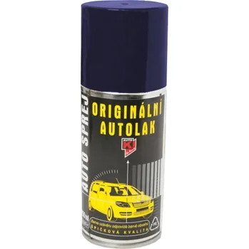 Autolak Auto-K Color sprej Škoda originální autolak 150 ml 4690 modř královská