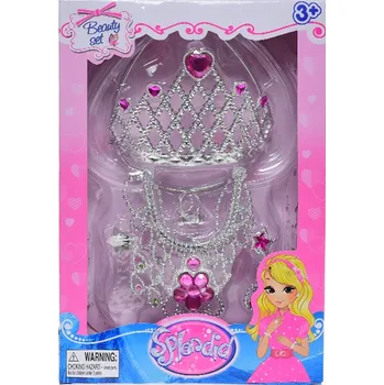 Karnevalová maska Mikro trading Sada krásy s korunkou v krabičce