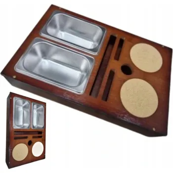 Konferenční stolek Servírovací stolek s tácem, organizér na občerstvení, barový stolek na pohovku, otvírák