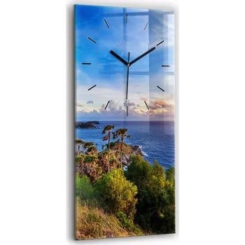 Hodiny Nástěnné hodiny Wallfluent modré 30 cm