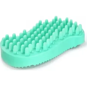 Kartáč pro zvířata Gumový kartáč 6,5 x 11,3 cm