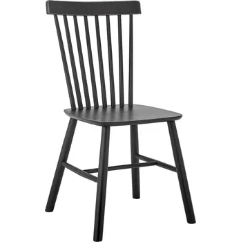 Jídelní židle Černá jídelní židle z kaučukového dřeva Mill – Bloomingville ID_1725638